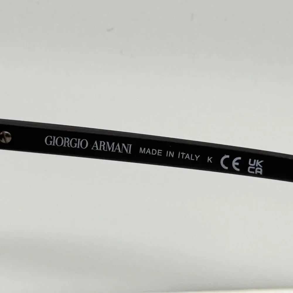 Giorgio Armani AR8118 5001/87 Sunglasses Matte Black Grey Lens 53 20 145 3N READ